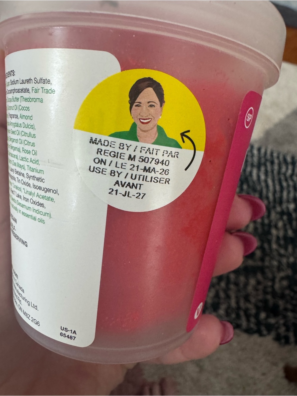 Lush Kitchen NEW Watermelon Sugar Body Scrub - Picture 5 of 5